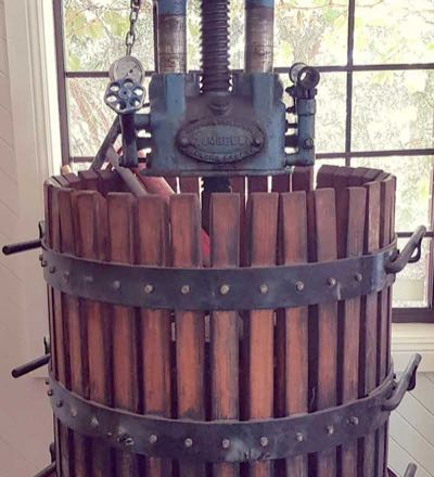 A traditional 'Basket Press'